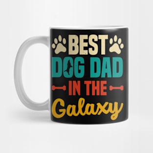 Best Dog Dad in the Galaxy Mug